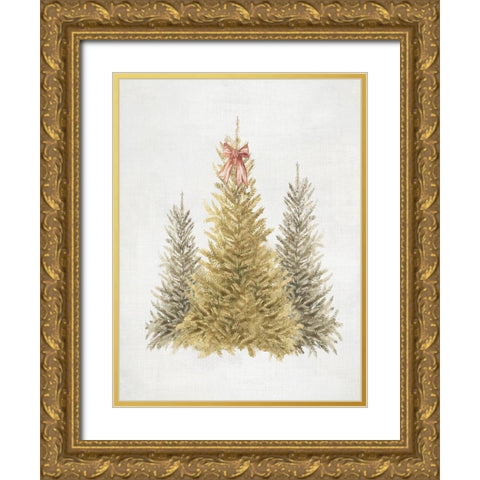 Forest Queen Gold Ornate Wood Framed Art Print with Double Matting by PI Studio