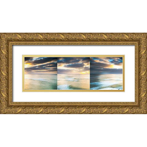 Lands End Gold Ornate Wood Framed Art Print with Double Matting by Hartson-Weddle, Ryan