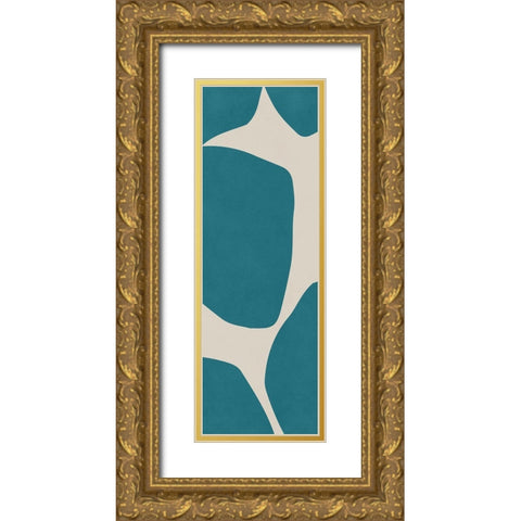 Two Bonds  Gold Ornate Wood Framed Art Print with Double Matting by Hogan, Aoibhne