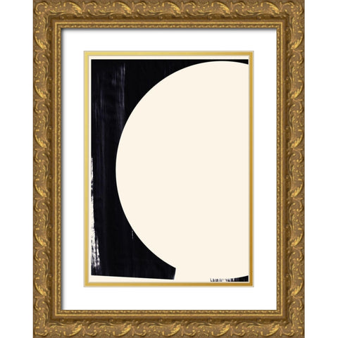 CarvingÂ  Gold Ornate Wood Framed Art Print with Double Matting by Hogan, Aoibhne