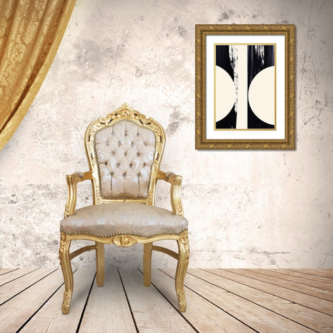 Hourglass  Gold Ornate Wood Framed Art Print with Double Matting by Hogan, Aoibhne