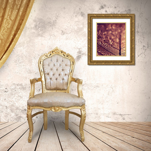 Gold Gold Ornate Wood Framed Art Print with Double Matting by Beddoes, Ingrid