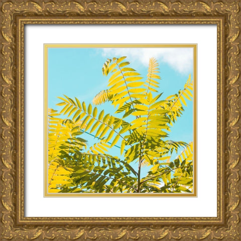 Tropical Breeze I  Gold Ornate Wood Framed Art Print with Double Matting by Stalus, Judy