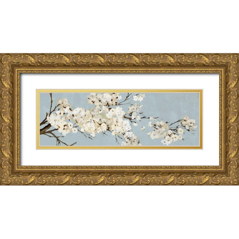 Kimono I Gold Ornate Wood Framed Art Print with Double Matting by Jensen, Asia