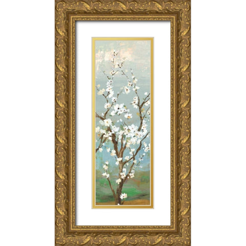 Kyoto III Gold Ornate Wood Framed Art Print with Double Matting by Jensen, Asia