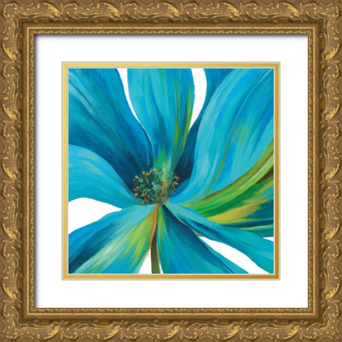 Vedette II Gold Ornate Wood Framed Art Print with Double Matting by Jensen, Asia