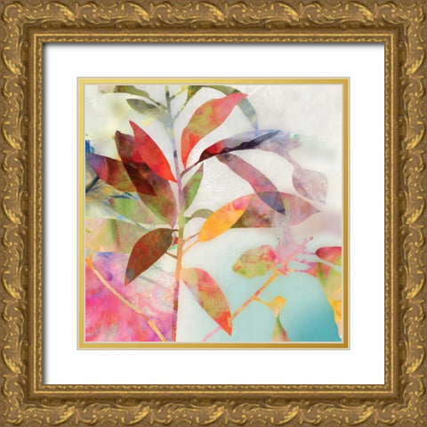 Charlotte I Gold Ornate Wood Framed Art Print with Double Matting by Jensen, Asia