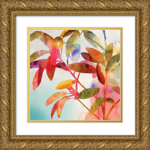 Charlotte II Gold Ornate Wood Framed Art Print with Double Matting by Jensen, Asia