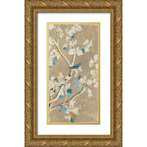 Free Song Gold Ornate Wood Framed Art Print with Double Matting by Jensen, Asia