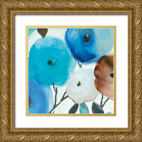 Morning Pearls I Gold Ornate Wood Framed Art Print with Double Matting by Jensen, Asia