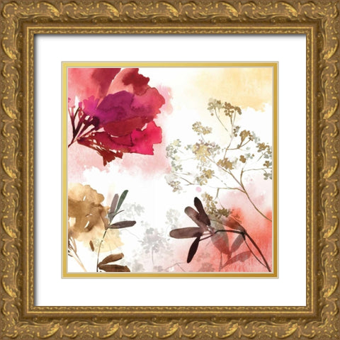 Bohemian II Gold Ornate Wood Framed Art Print with Double Matting by Jensen, Asia