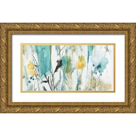 Fading Behind Gold Ornate Wood Framed Art Print with Double Matting by Jensen, Asia