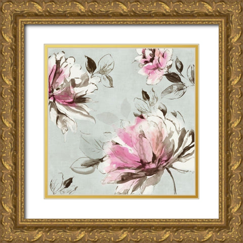 Botanics II Gold Ornate Wood Framed Art Print with Double Matting by Jensen, Asia