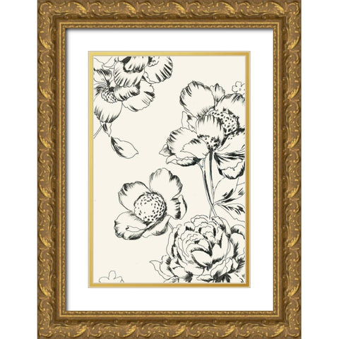 Fragile and Strong I Gold Ornate Wood Framed Art Print with Double Matting by Jensen, Asia