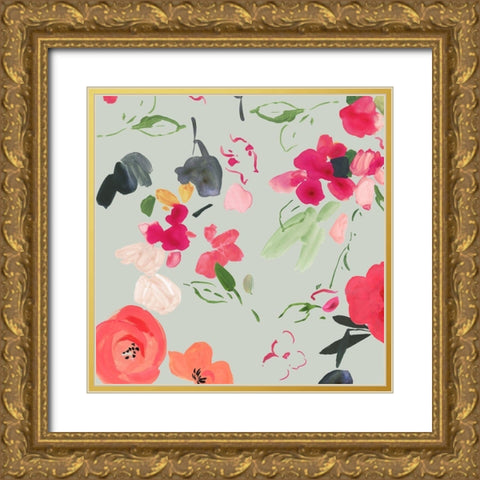 On the Move II Gold Ornate Wood Framed Art Print with Double Matting by Jensen, Asia