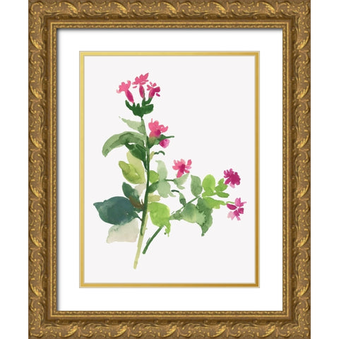 Spring is Coming Gold Ornate Wood Framed Art Print with Double Matting by Jensen, Asia