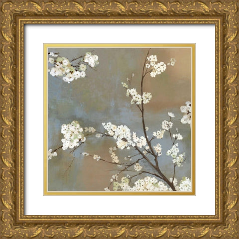 Ode to Spring I  Gold Ornate Wood Framed Art Print with Double Matting by Jensen, Asia