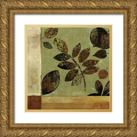 Collectibles I Gold Ornate Wood Framed Art Print with Double Matting by Jensen, Asia