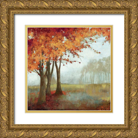 A Sense of Space II Gold Ornate Wood Framed Art Print with Double Matting by Jensen, Asia