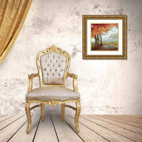 A Sense of Space II Gold Ornate Wood Framed Art Print with Double Matting by Jensen, Asia