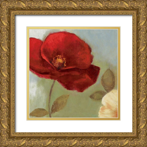 Tenderness Gold Ornate Wood Framed Art Print with Double Matting by Jensen, Asia