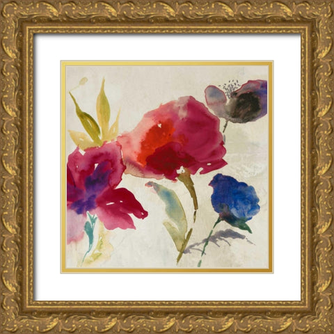 Inflorescence II Gold Ornate Wood Framed Art Print with Double Matting by Jensen, Asia