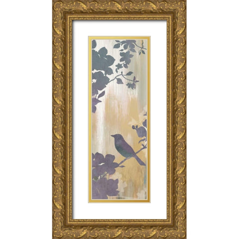 In the Mist II - Mini Gold Ornate Wood Framed Art Print with Double Matting by Jensen, Asia