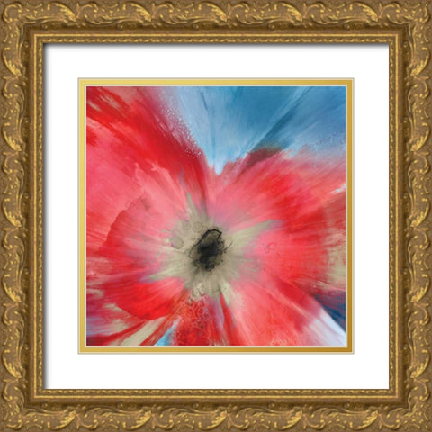 Aflame I Gold Ornate Wood Framed Art Print with Double Matting by Jensen, Asia