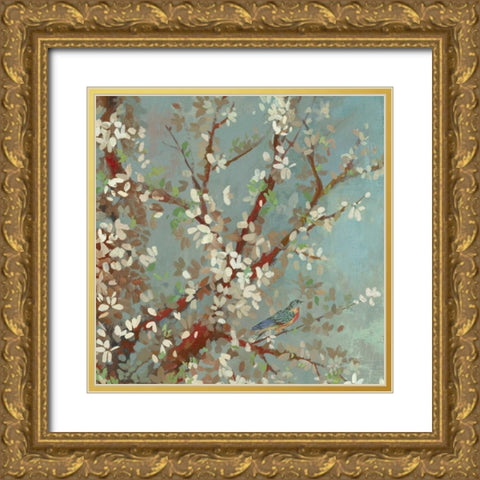 Sunshine Gleams I Gold Ornate Wood Framed Art Print with Double Matting by Jensen, Asia