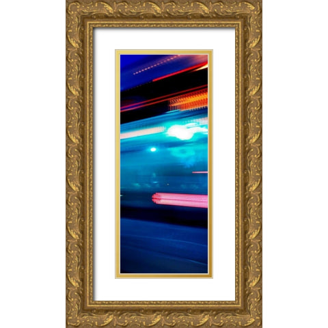 Lost in Tokyo Gold Ornate Wood Framed Art Print with Double Matting by McMasters, James