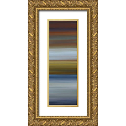 Alchemy I Gold Ornate Wood Framed Art Print with Double Matting by McMasters, James