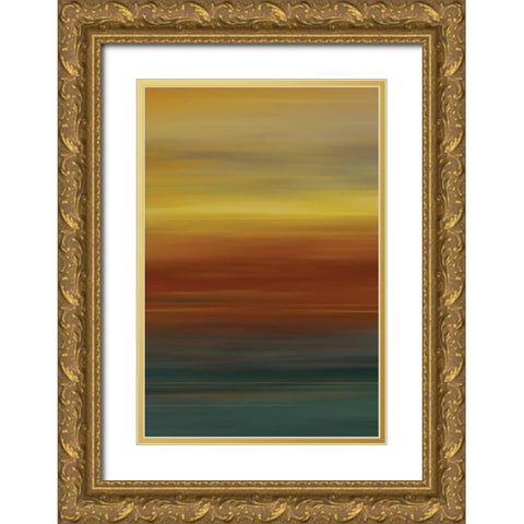 Prophecy I Gold Ornate Wood Framed Art Print with Double Matting by McMasters, James