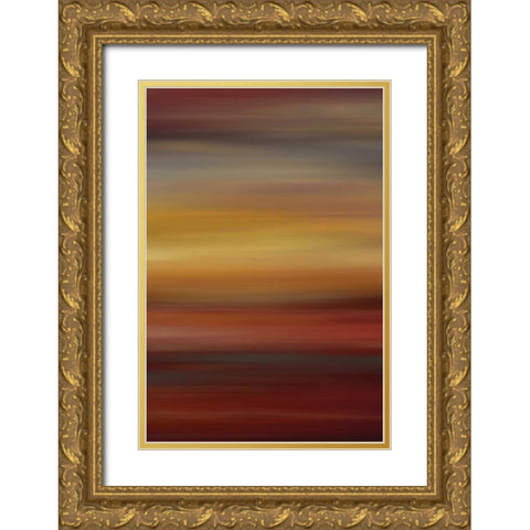 Prophecy II Gold Ornate Wood Framed Art Print with Double Matting by McMasters, James