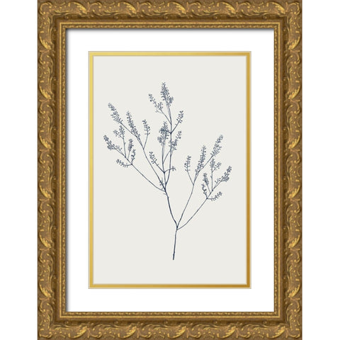 Graceful Day  Gold Ornate Wood Framed Art Print with Double Matting by Flora B
