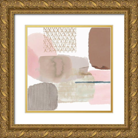 Afternoon Love II Gold Ornate Wood Framed Art Print with Double Matting by Kouta, Flora