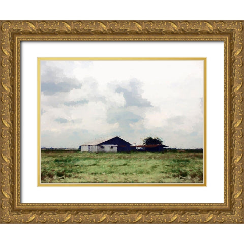 Abandoned Gold Ornate Wood Framed Art Print with Double Matting by Curinga, Kim
