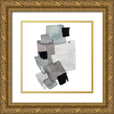 Tiptoe  Gold Ornate Wood Framed Art Print with Double Matting by Rupe, Kim
