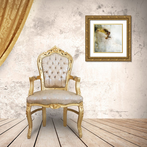 Ocean Flight I Gold Ornate Wood Framed Art Print with Double Matting by Roko, Ken