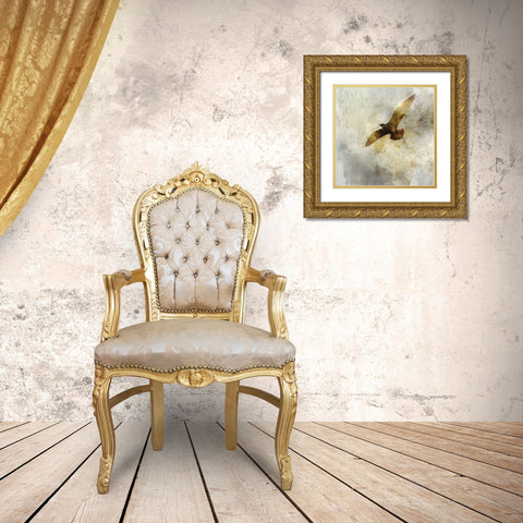 Ocean Flight II Gold Ornate Wood Framed Art Print with Double Matting by Roko, Ken