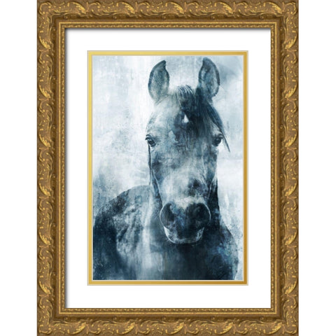 As They Stand I Gold Ornate Wood Framed Art Print with Double Matting by Roko, Ken
