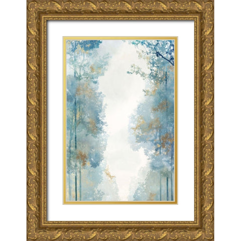 Bluegate IÂ  Gold Ornate Wood Framed Art Print with Double Matting by Roko, Ken