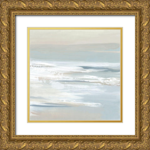Shadows of the Sea I  Gold Ornate Wood Framed Art Print with Double Matting by Lera
