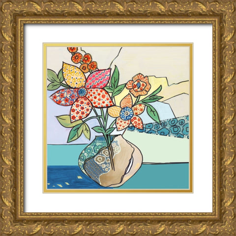 Fresh Picks Gold Ornate Wood Framed Art Print with Double Matting by Lera
