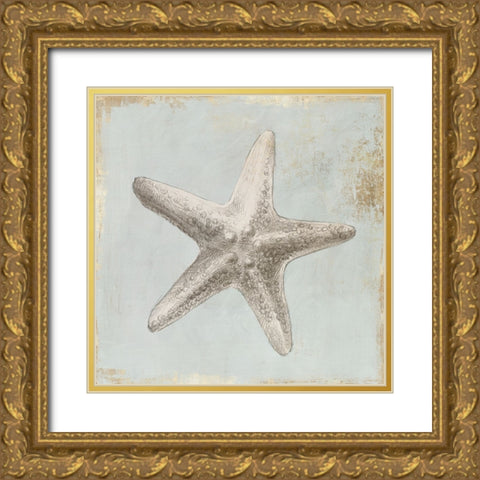 Sands of Time II Gold Ornate Wood Framed Art Print with Double Matting by Lily K