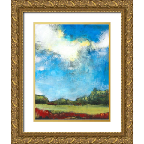 High II Gold Ornate Wood Framed Art Print with Double Matting by Pulliam, Mark