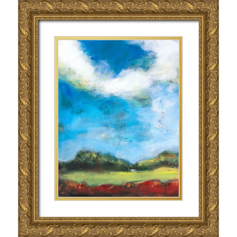 High III Gold Ornate Wood Framed Art Print with Double Matting by Pulliam, Mark