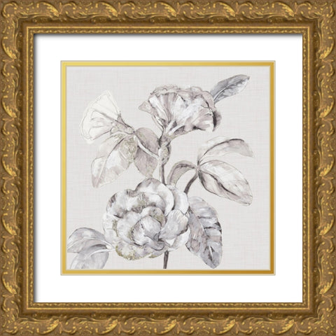 Collaborate II  Gold Ornate Wood Framed Art Print with Double Matting by Woods, Maya