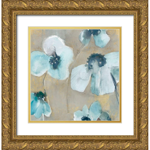 Nesting II   Gold Ornate Wood Framed Art Print with Double Matting by Woods, Maya