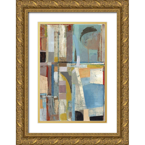 Brilliant Clouds I  Gold Ornate Wood Framed Art Print with Double Matting by Woods, Maya