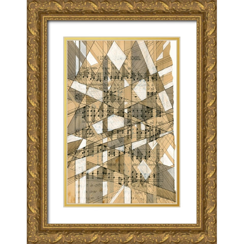 I love our Pleasant School Gold Ornate Wood Framed Art Print with Double Matting by Galapon, Nikki